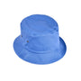 Big Accessories Hats Mens Metal Eyelet Bucket Hat - Washed Denim Blue