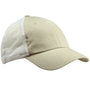 Big Accessories Mens Adjustable Trucker Hat - Stone Brown/White