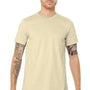 Bella + Canvas Mens Jersey Short Sleeve Crewneck T-Shirt - Natural
