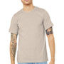 Bella + Canvas Mens Heather CVC Short Sleeve Crewneck T-Shirt - Heather Dust
