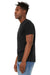 Bella + Canvas BC3301/3301C/3301 Mens Jersey Short Sleeve Crewneck T-Shirt Solid Black Model 3Q