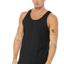 Bella + Canvas Mens Jersey Tank Top - Black