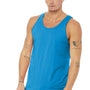 Bella + Canvas Mens Jersey Tank Top - Neon Blue