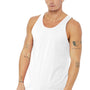 Bella + Canvas Mens Jersey Tank Top - White