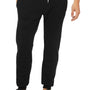 Bella + Canvas Mens Jogger Sweatpants w/ Pockets - Black