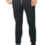 Bella + Canvas Mens Jogger Sweatpants w/ Pockets - Heather Dark Grey