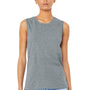 Bella + Canvas Womens Jersey Muscle Tank Top - Heather Grey