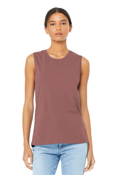 Bella + Canvas BC6003/B6003/6003 Womens Jersey Muscle Tank Top Mauve Model Front