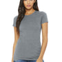 Bella + Canvas Womens The Favorite Short Sleeve Crewneck T-Shirt - Heather Grey