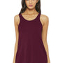 Bella + Canvas Womens Flowy Tank Top - Maroon