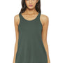 Bella + Canvas Womens Flowy Tank Top - Military Green - Closeout