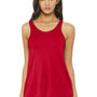 Bella + Canvas Womens Flowy Tank Top - Red
