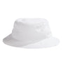 Big Accessories Hats Mens Crusher Bucket Hat - White