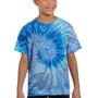 Colortone Youth Short Sleeve Crewneck T-Shirt - Blue Jerry