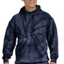 Colortone Mens Hooded Sweatshirt Hoodie w/ Pouch Pocket - Navy Blue