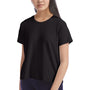 Champion Womens Sport Soft Touch Short Sleeve Crewneck T-Shirt - Black - Closeout