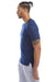 Champion CHP160 Mens Sport Short Sleeve Crewneck T-Shirt Navy Blue Model Side
