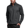 Champion Mens Sport 1/4 Zip Sweatshirt - Stealth Grey - Closeout