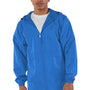 Champion Mens Wind & Water Resistant Full Zip Hooded Anorak Jacket - Royal Blue