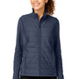 Devon & Jones Womens New Classics Charleston Hybrid Full Zip Jacket - Navy Blue Melange