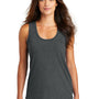 District Womens Perfect Tri Tank Top - Black Frost