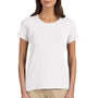 Devon & Jones Womens Perfect Fit Short Sleeve Crewneck T-Shirt - White - Closeout