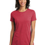 District Womens Very Important Short Sleeve Crewneck T-Shirt - Heather Red - Closeout