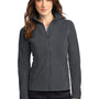 Eddie Bauer Womens Pill Resistant Microfleece Full Zip Jacket - Steel Grey