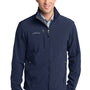 Eddie Bauer Mens Water Resistant Full Zip Jacket - River Navy Blue