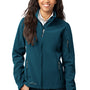 Eddie Bauer Womens Water Resistant Full Zip Jacket - Dark Adriatic Blue