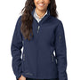 Eddie Bauer Womens Water Resistant Full Zip Jacket - River Navy Blue
