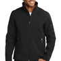Eddie Bauer Mens Rugged Water Resistant Full Zip Jacket - Black