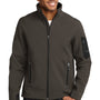 Eddie Bauer Mens Rugged Water Resistant Full Zip Jacket - Canteen Grey