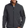 Eddie Bauer Mens Rugged Water Resistant Full Zip Jacket - Steel Grey