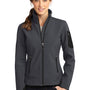 Eddie Bauer Womens Rugged Water Resistant Full Zip Jacket - Steel Grey