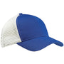 Econscious Hats Mens Adjustable Trucker Hat - Royal Blue/White
