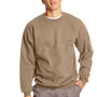 Hanes Mens Ultimate Cotton PrintPro XP Pill Resistant Crewneck Sweatshirt - Pebble Brown
