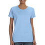 Gildan Womens Short Sleeve Crewneck T-Shirt - Light Blue
