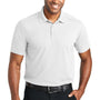 Port Authority Mens EZPerformance Moisture Wicking Short Sleeve Polo Shirt - White
