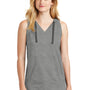 New Era Womens Heritage Hooded Tank Top - Heather Shadow Grey