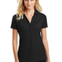 Ogio Womens Onyx Moisture Wicking Short Sleeve Polo Shirt - Blacktop