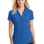 Ogio Womens Onyx Moisture Wicking Short Sleeve Polo Shirt - Electric Blue