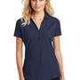 Ogio Womens Onyx Moisture Wicking Short Sleeve Polo Shirt - Navy Blue