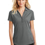 Ogio Womens Onyx Moisture Wicking Short Sleeve Polo Shirt - Petrol Grey