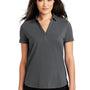 Ogio Womens Limit Moisture Wicking Short Sleeve Polo Shirt - Diesel Grey