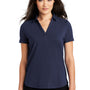 Ogio Womens Limit Moisture Wicking Short Sleeve Polo Shirt - Navy Blue
