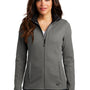 Ogio Womens Grit Full Zip Fleece Jacket - Gear Grey