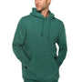 Lane Seven Mens Hooded Sweatshirt Hoodie w/ Pouch Pocket - Teal Green
