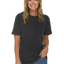 Lane Seven Mens Vintage Short Sleeve Crewneck T-Shirt - Black