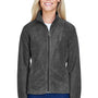 Harriton Womens Pill Resistant Fleece Full Zip Jacket - Charcoal Grey